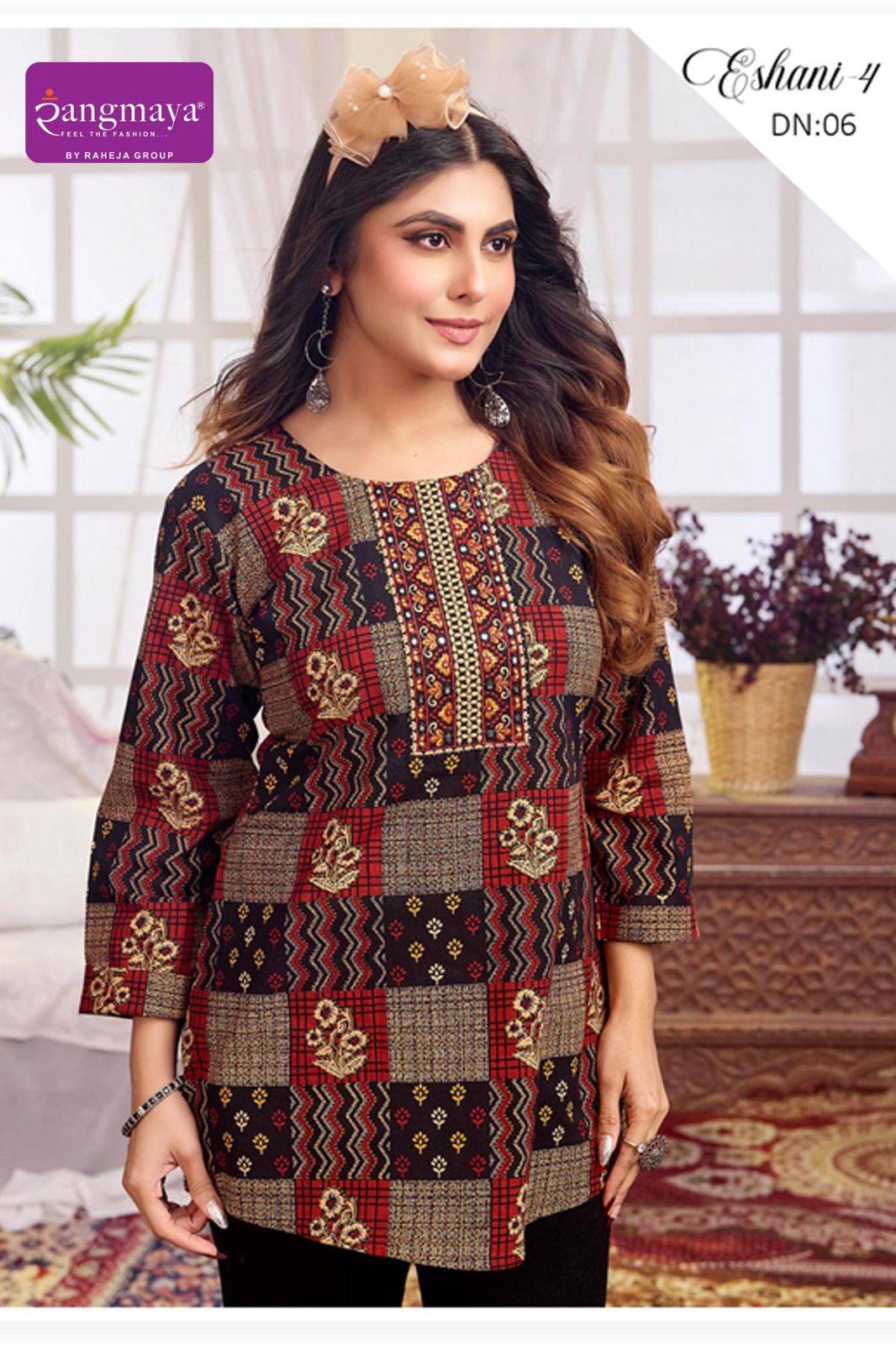  ESHANI-4 By kaamiri  01 To 08 Series Beautiful Festive Suits Colorful Stylish Fancy cotton tops At Wholesale Price